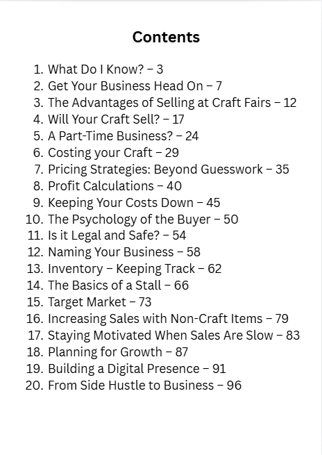 The Serious Business of Craft